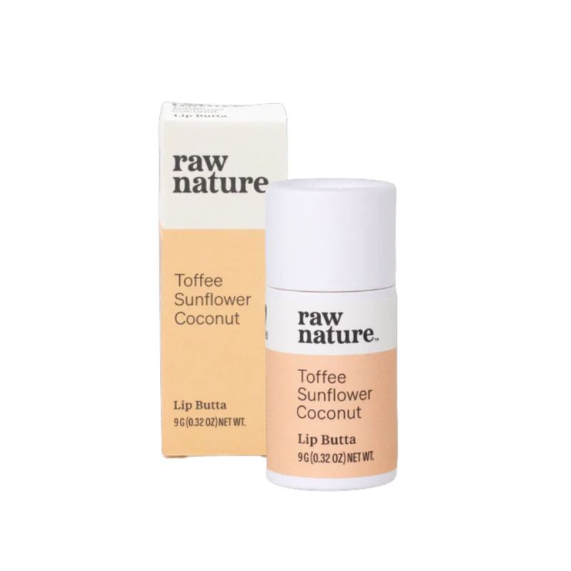 Raw Nature – Natural Lip Butta - Toffee - B/B 30 Mar 2024