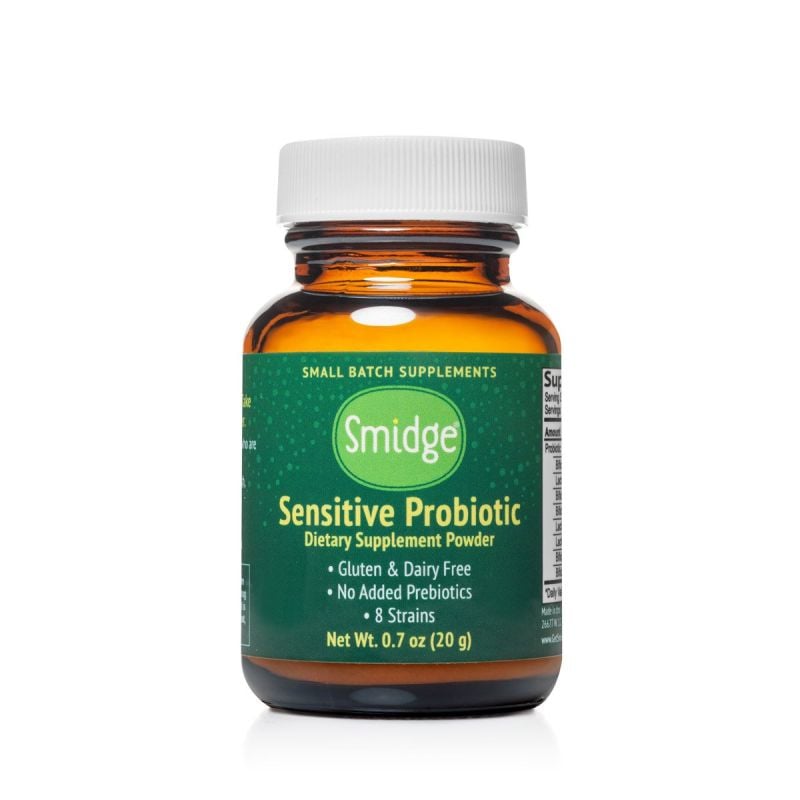 Smidge® Sensitive Probiotic Powder - Front Bottle