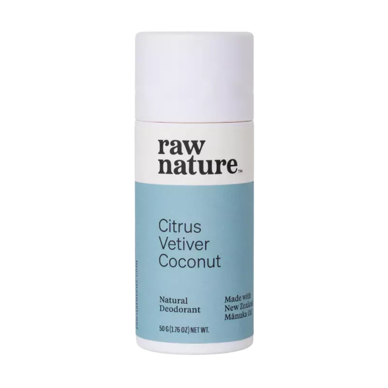 Raw Nature - Natural Deodorant - Citrus Vetiver - B/B 30 Dec 2024