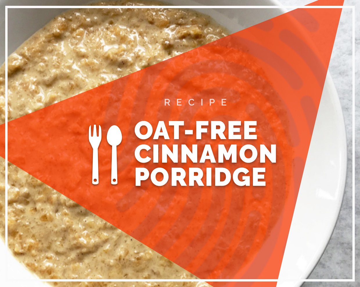 Oat-free cinnamon porridge 